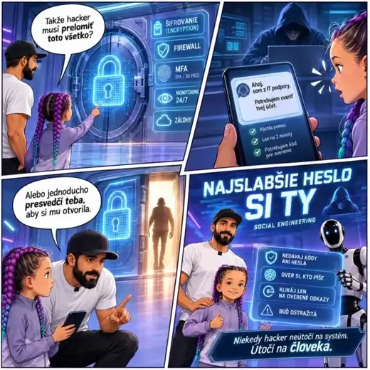 Najslabšie heslo si ty.